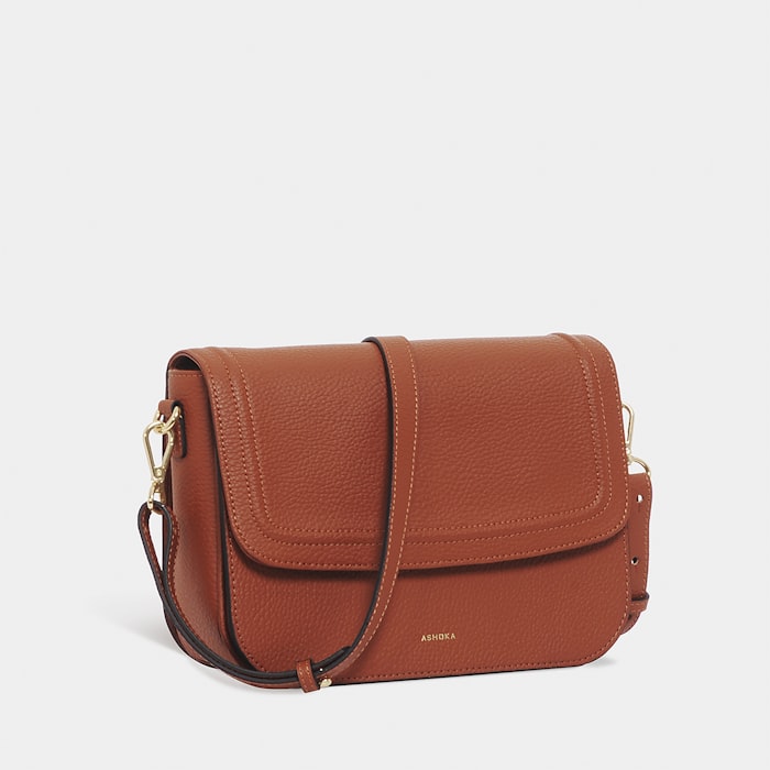 Leather crossbody bag