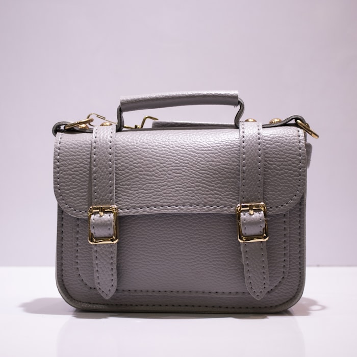 Leather satchel
