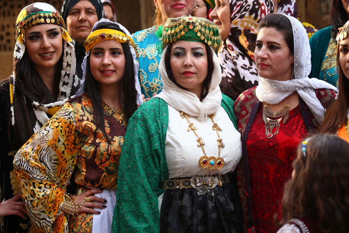 Kurdish women's clothing